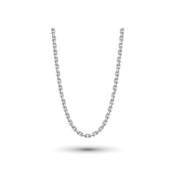 Цепь из белого золота