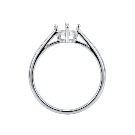 Кольцо из белого золота