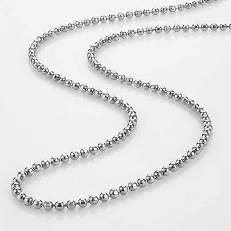 Цепь из белого золота