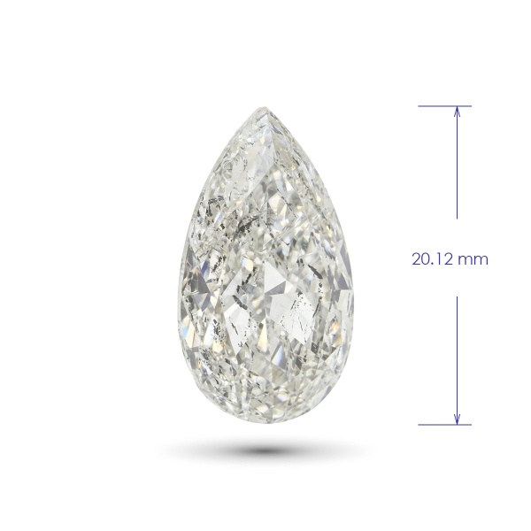 Бриллиант груша 11,100 карат