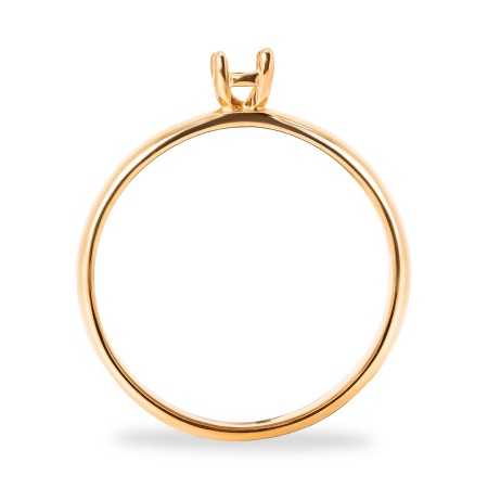 Кольцо из красного золота