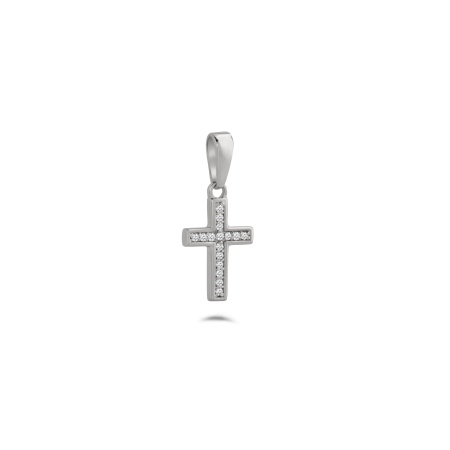 Подвеска из белого золота с бриллиантами
