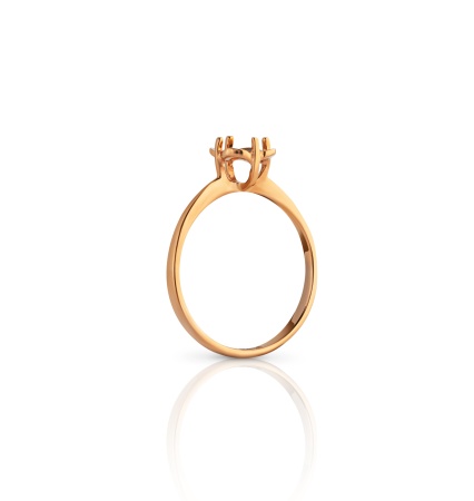 Кольцо из красного золота