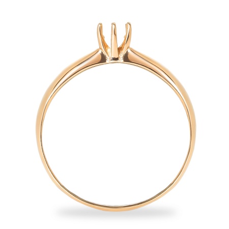 Кольцо из красного золота