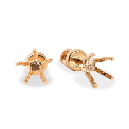 Серьги из красного золота