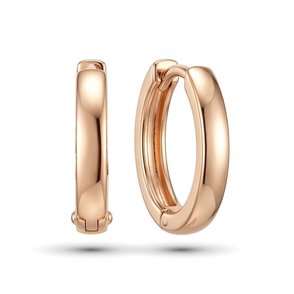 Серьги из красного золота