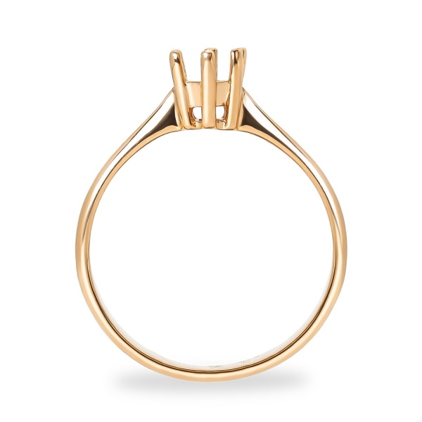 Кольцо из красного золота