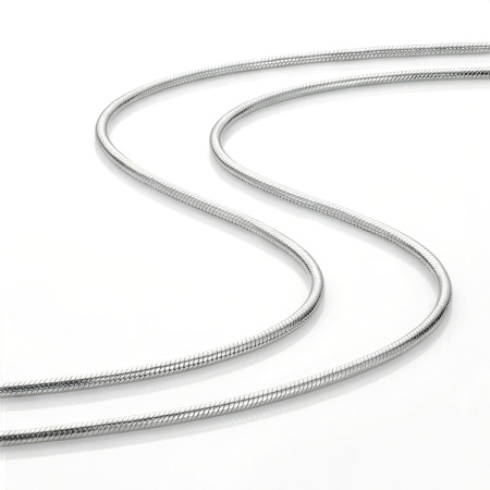 Цепь из белого золота 